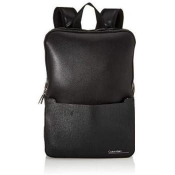 Calvin Klein - Mochila Cuadrada Sliver Mix 3g, Shopper y Bolso de Hombro, Negro