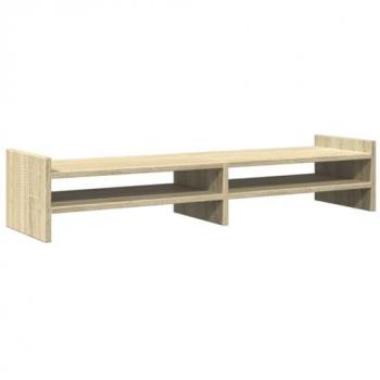 Chêne Sonoma Support Écran 100x27x20 cm – Bois d'Ingénierie