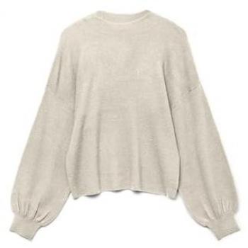 Vero Moda Strickpullover Nancy (1-tlg) Drapiert/gerafft