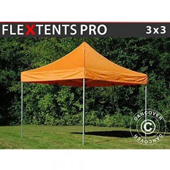 Gazebo Piegable Arancio Pro 3x3