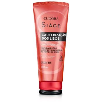 Condicionador Eudora Cauterização para Cabelos Lisos 200 ml