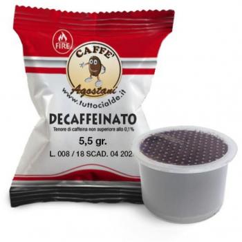 Agostani Fire 50 entkoffeinierte Kaffeekapseln für Fior Fiore Coop