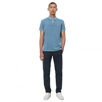 Camiseta Polo Azul Bruma