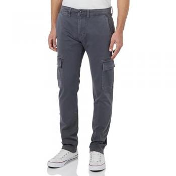 Chino Pepe Jeans - Hombre Regular Gris Oscuro