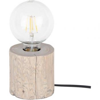 Lampe de Bureau Trabo en Gris Intense, fil PVC Nocturne