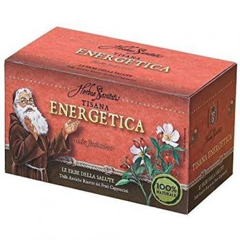 20 Herbal Energy Boosting Bags by Frate Indovino Tisana Energetica