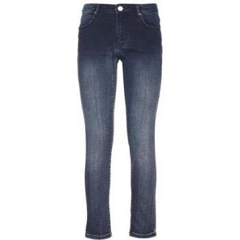 Pantaloni denim blu Maison Espin modello W26