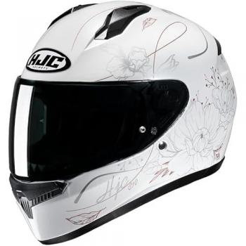 Casco Moto Integral HJC C10 Epik L Blanco Rosa