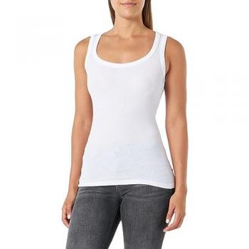 Top de verano BOSS Ematite en color blanco para mujer, talla M