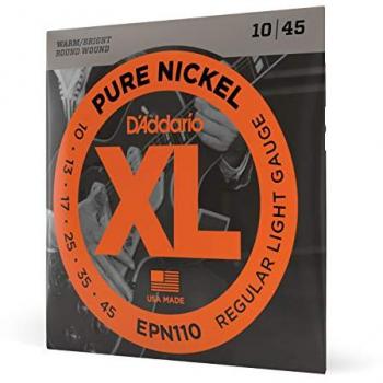 Regular Light D’Addario 10‑45 EPN110 Strings
