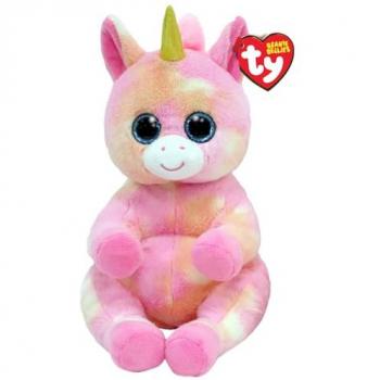 Skylar de Eenhoorn Beanie Babies Knuffel 24 cm