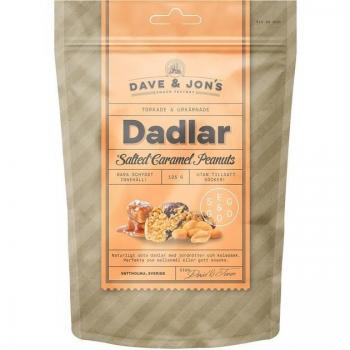 Dave & Jon's Karamelliserade Dadlar och Saltade Jordnötter 125 g