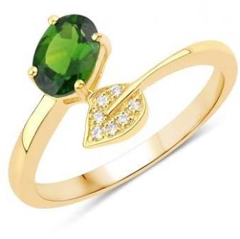 Rafaela Donata Women's Khushi Female Sterling Silver Ring - Gold - Size M