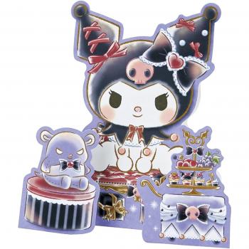 Purple Sanrio Kuromi Greeting & Sweets Card