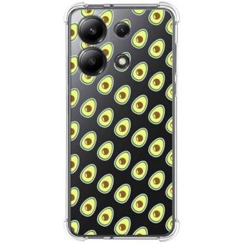 Funda de Silicona Aguacate para Xiaomi Redmi Note 13 4G