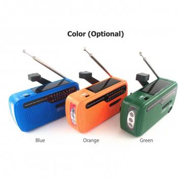 Linterna Radio Solar de Emergencia 1200mAh
