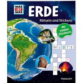Rätseln und Stickern: Erde (WAS IST WAS - Rätselhefte)