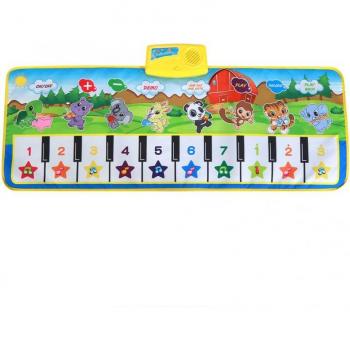 Tapis interactif animaux et piano