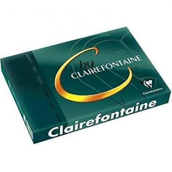 CLAIREFONTAINE 38748 Papier Vergé A4 100g/m2 Filigrané Haute Gamme Ivoire Lot de 250