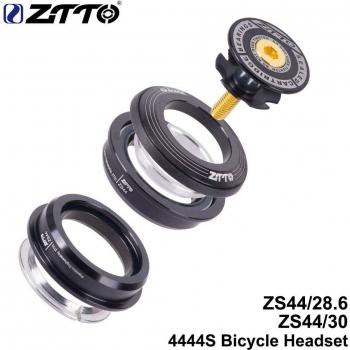 ZTTO VTT Route 4444S – Cadre à Tube Droit Profil Bas, Semi-intégré, 44 mm, 1‑1/8” & 28.6 mm, ZS44