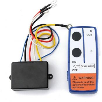 Interruptor de Control Remoto Inalámbrico para Cabrestante 23A DC 12V 50 pies