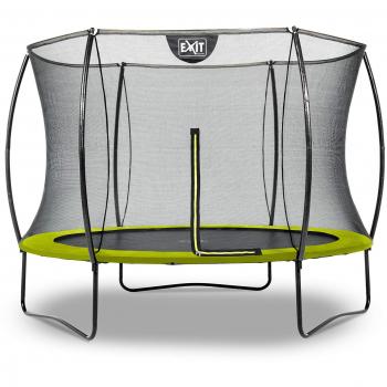 Trampoline EXIT TOYS Silhouette vert 244 cm