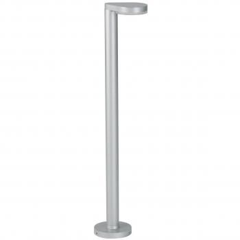 Aluminium-Poller-Graue-Integrierte Leuchte