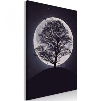 Décoration Murale Arbre Solitaire 80x120cm