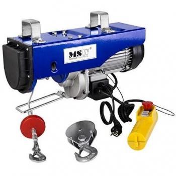 MSW Rope Winch 990 Kg Electrical Hoist 230 V