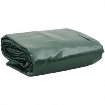 VidaXL Heavy-Duty Green Tarpaulin 3x5 m 650 g/m²