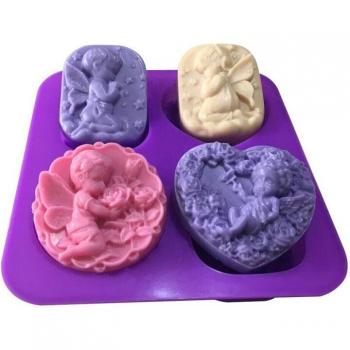 3D Angel Baby Silicone Soap Mold