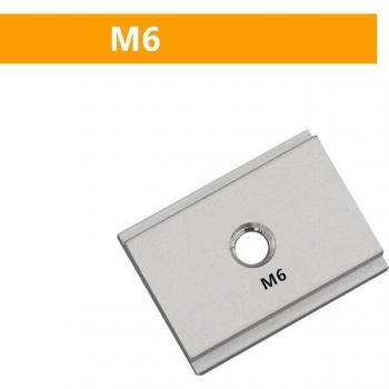 Woodworking T Slider Nut M6 M8 Silver