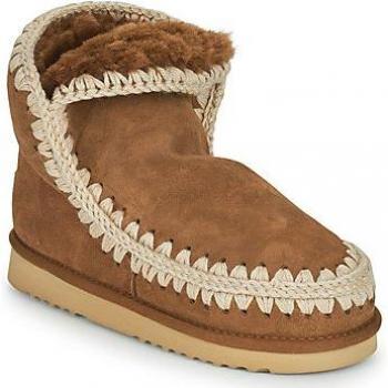 Bottes Mou Eskimo 18 cuir beige/marron clair taille 41 femme