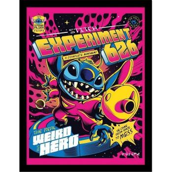 Lilo & Stitch Comic 4 Wall Art 40cm Black Frame