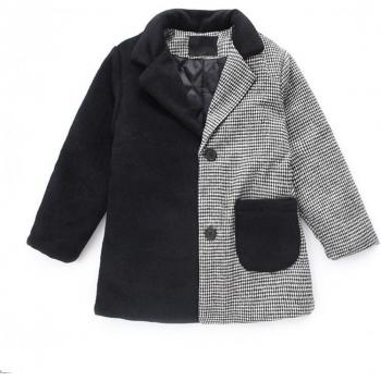 Winter Turn-Down Collar Kids Coat