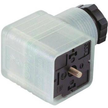 Leitungsdose GDML 2016 Transparent mit Funktionsanzeige, 2 Pole + PE, LED