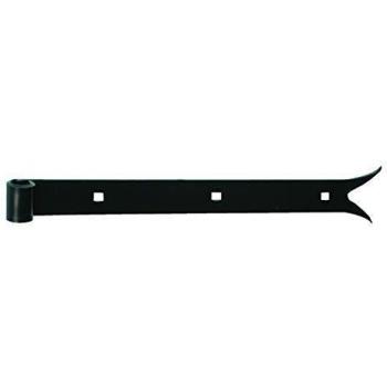 Penture Queue de Carpe 30x4 mm diamètre 14 mm Longueur 300 mm, Noir