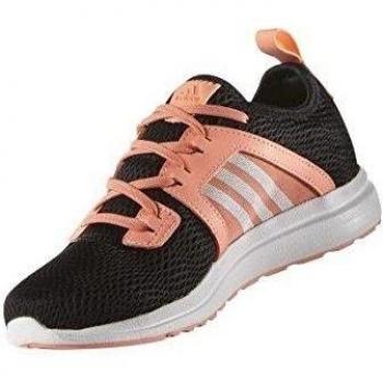 Adidas Durama K, Zapatillas de Running Unisex Adulto, Negro/Blanco/Rojo (Negbas/Ftwbla/Brisol), 40 EU