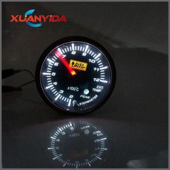 Turbo‑Rundschuh 2,5 Zoll – 60 mm Schub, Dual‑LED Anzeige, Vakuum‑ & Ext.-Temp Sensor