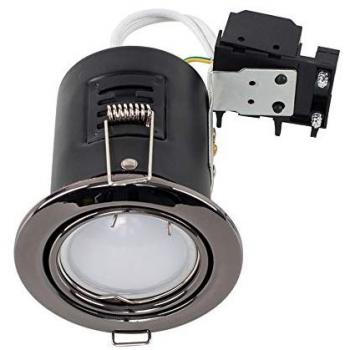 Black Chrome Recessed Downlight Spotlights