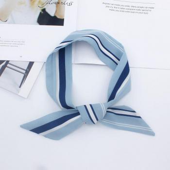 Luxury Brand 90cm x 5cm Skinny Silk Scarf