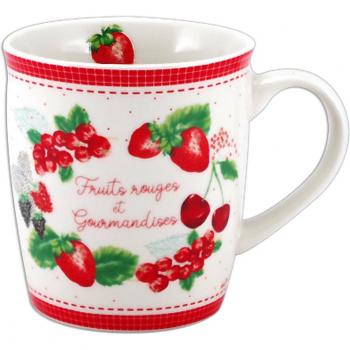 Tazza “Tesori di Lily” – Frutti Rossi e Delizie Rosso-Bianco [R6562] 95x85 mm (32 cl)