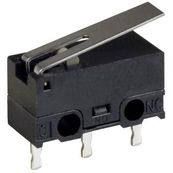 Omron D2F-01FL Microswitch 30 V DC 0.1 A