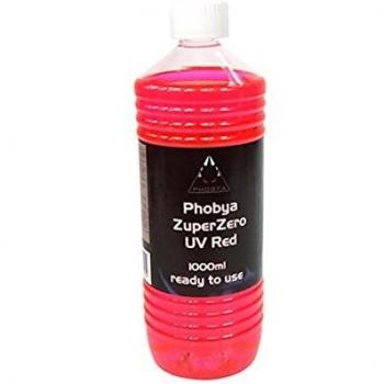 Phobya CoolGuard Liquide Anticorrosion ZuperZero Rouge UV – 1000 ml