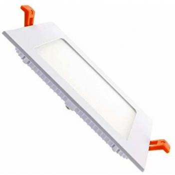 Pannello LED 12W Quadrato SuperSlim 155x155 mm Bianco Freddo 6000K