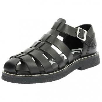 Kickers Sandales Femme Kick Lergo Noir