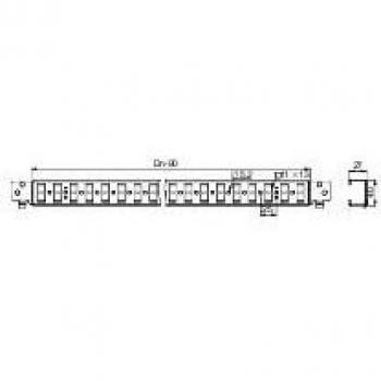 RapidMount Profilo 500 mm per Rack Schneider Electric