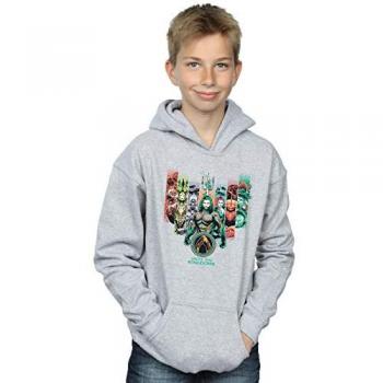 DC Comics Unite the Kingdoms Boys' Grey Sweatshirt