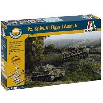 Italeri Fast Assembly Pz.Kpfw.VI Tiger I Tank 1:72 Scale