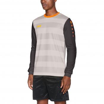 JAKO Herren Torwarttrikot TW-Trikot Leeds, silbergrau/anthra/neonorange, L, 8907